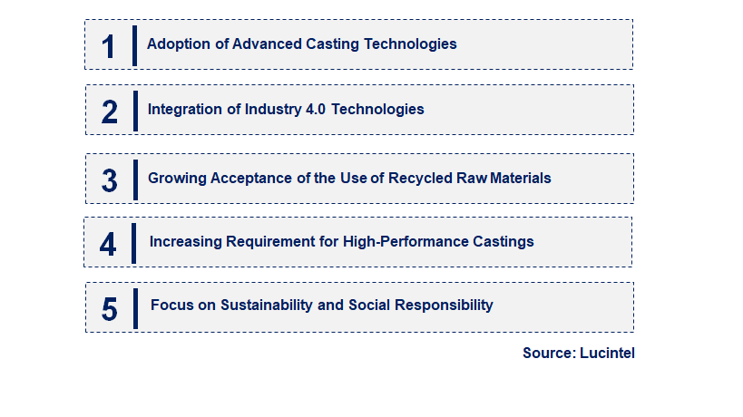 Emerging Trends in the Iron and Steel Casting Market